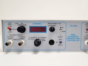 Thumbnail image of Warner Instruments TC-344B Dual Automatic Temperature Controller