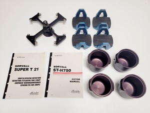 Thumbnail image of Sorvall ST-H750 Swinging Rotor 4300rpm / 8 x Buckets Microplate & Swing Buckets