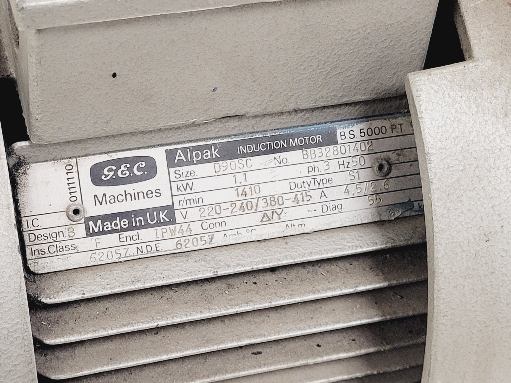 Image of Edwards E2M40 Two-Stage High Vacuum Pump