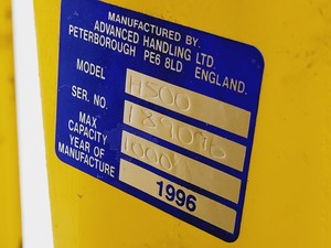 Thumbnail image of Advanced Handling Portable Crane Model - H500 Max Capacity 1000kg