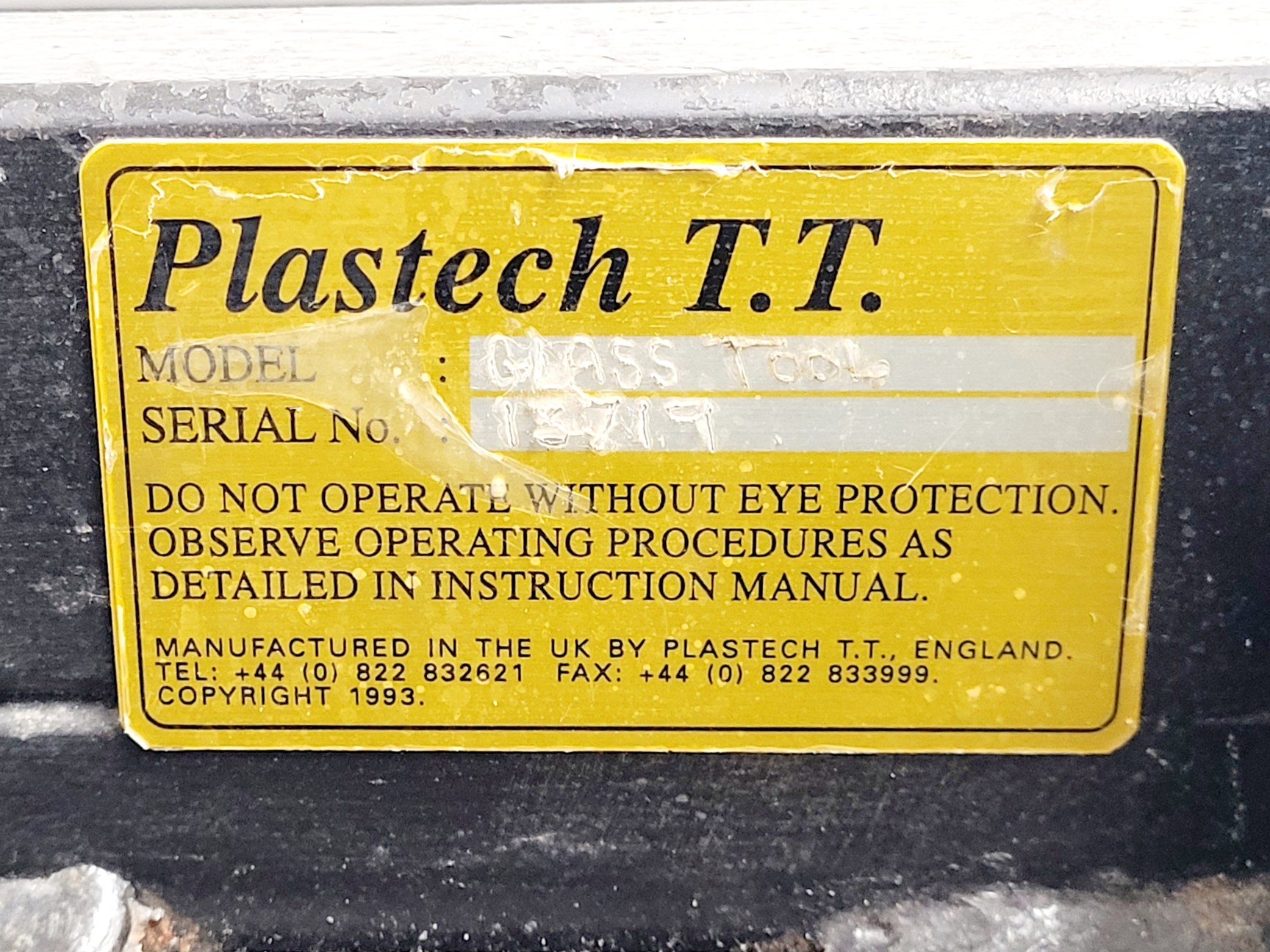Image of Plastech T.T. Glass Tool 
