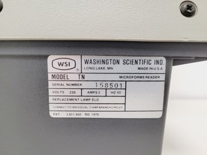 Thumbnail image of WSI Mini Cat TN Microfiche Reader