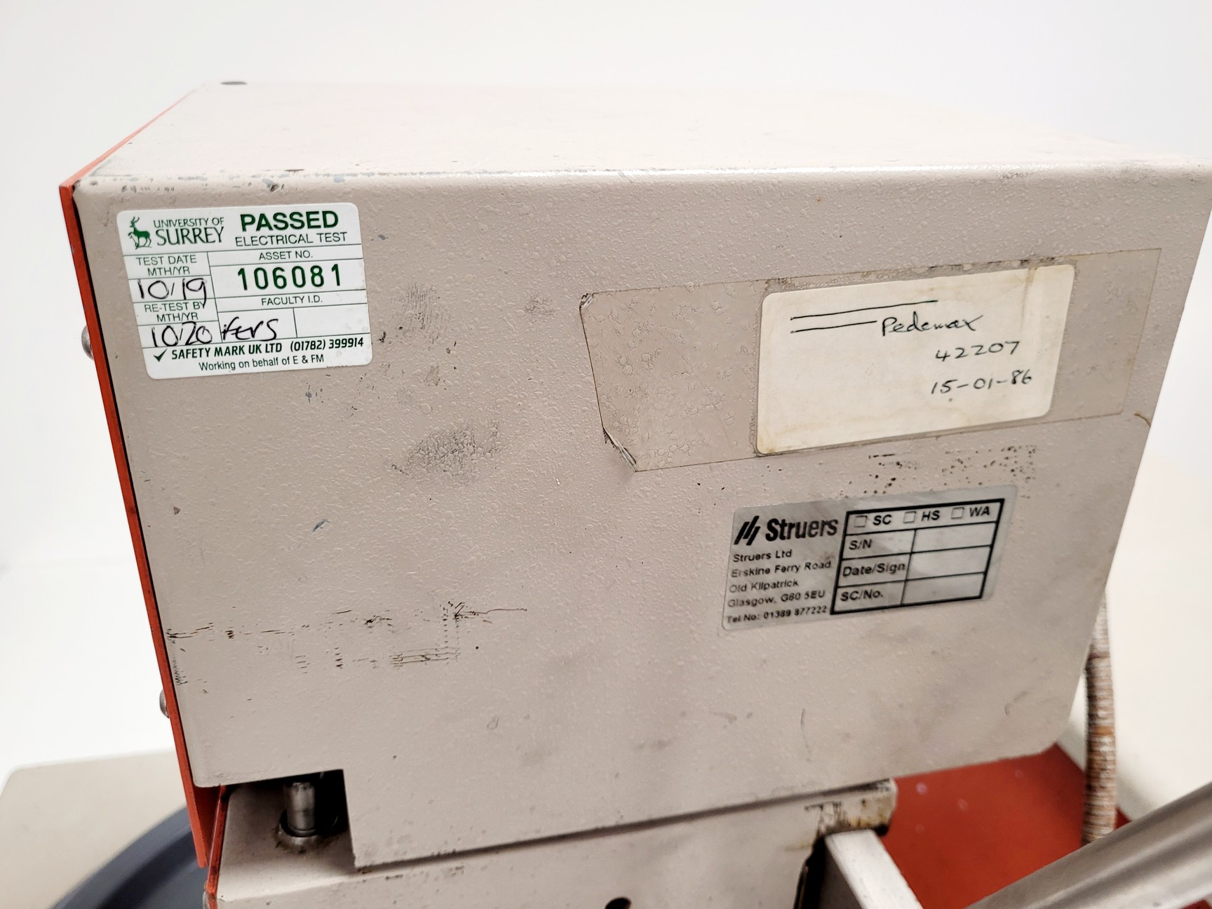 Image of Struers Planopol-2 & Pedemax-2 Grinding & Polishing Machine 