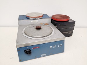 Image of Struers DP 10 Hand Polisher w/ 1x 0PSµm 3x 1µm 1x 6µm 1x 1/4µm 1x 3µm Discs