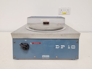 Thumbnail image of Struers DP 10 Hand Polisher w/ 1x 0PSµm 3x 1µm 1x 6µm 1x 1/4µm 1x 3µm Discs