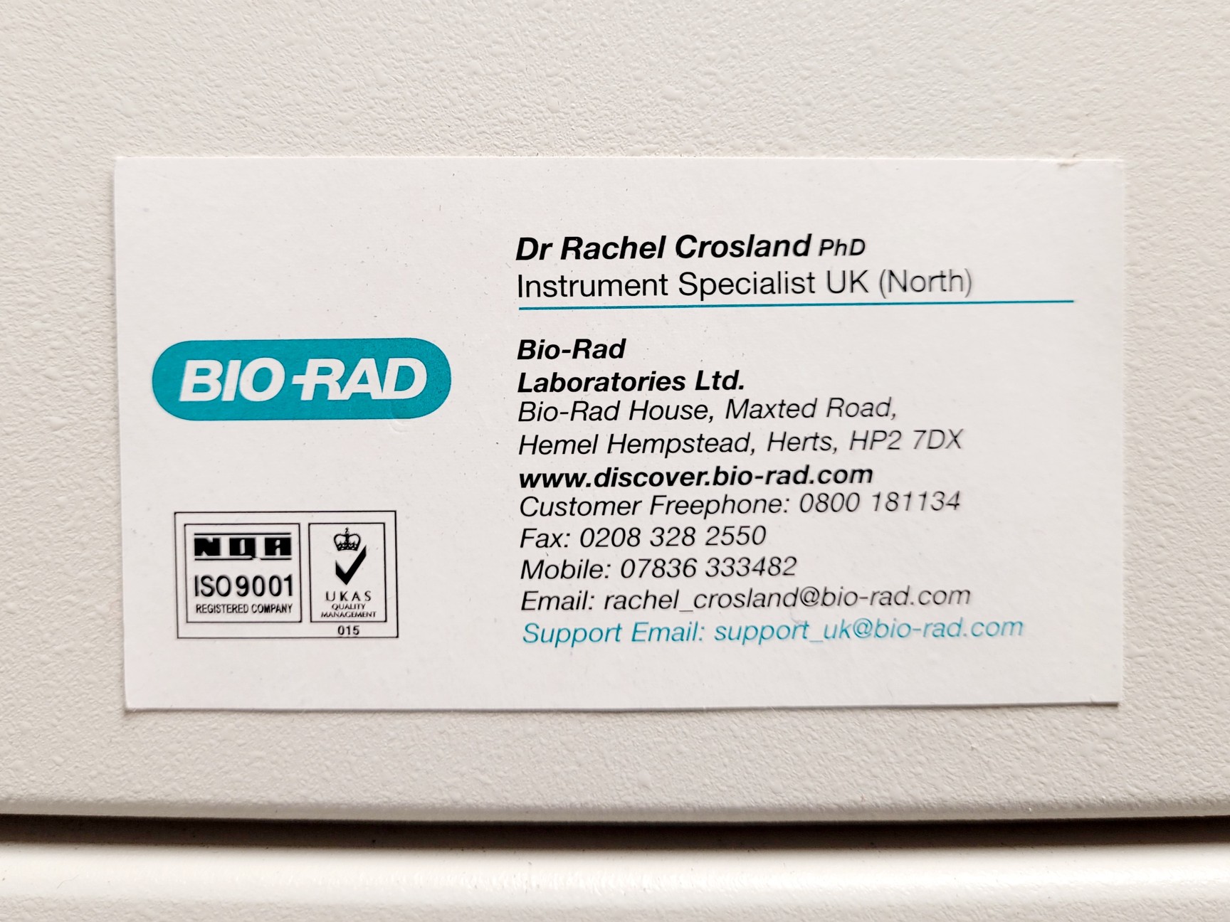 Image of Bio-Rad ChemiDoc MP Imaging System Universal Hood III Lab