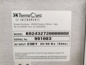 Thumbnail image of ThermoQuest TRACE 2000 Series GC with Autosampler Model K02432720000000