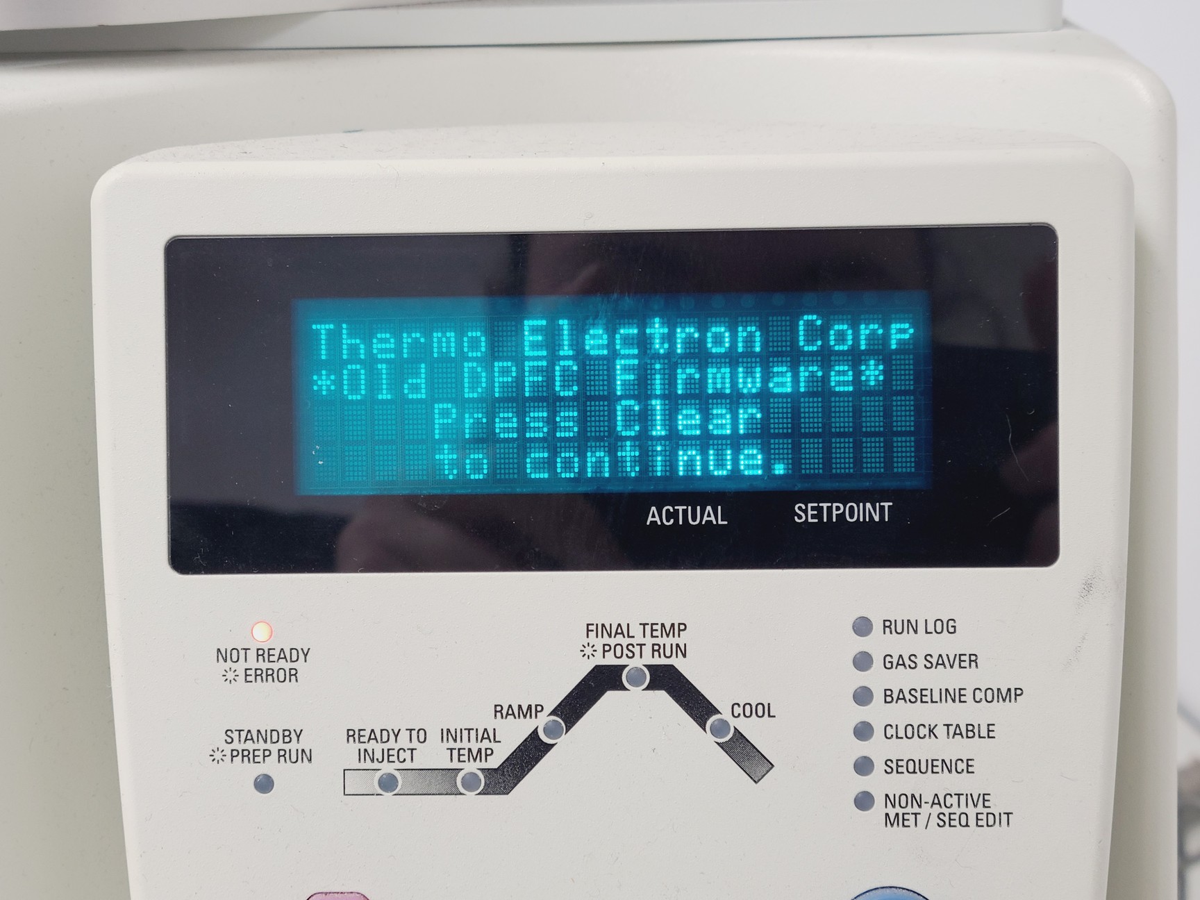 Image of ThermoQuest TRACE 2000 Series GC with Autosampler Model K02432720000000