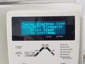 Thumbnail image of ThermoQuest TRACE 2000 Series GC with Autosampler Model K02432720000000