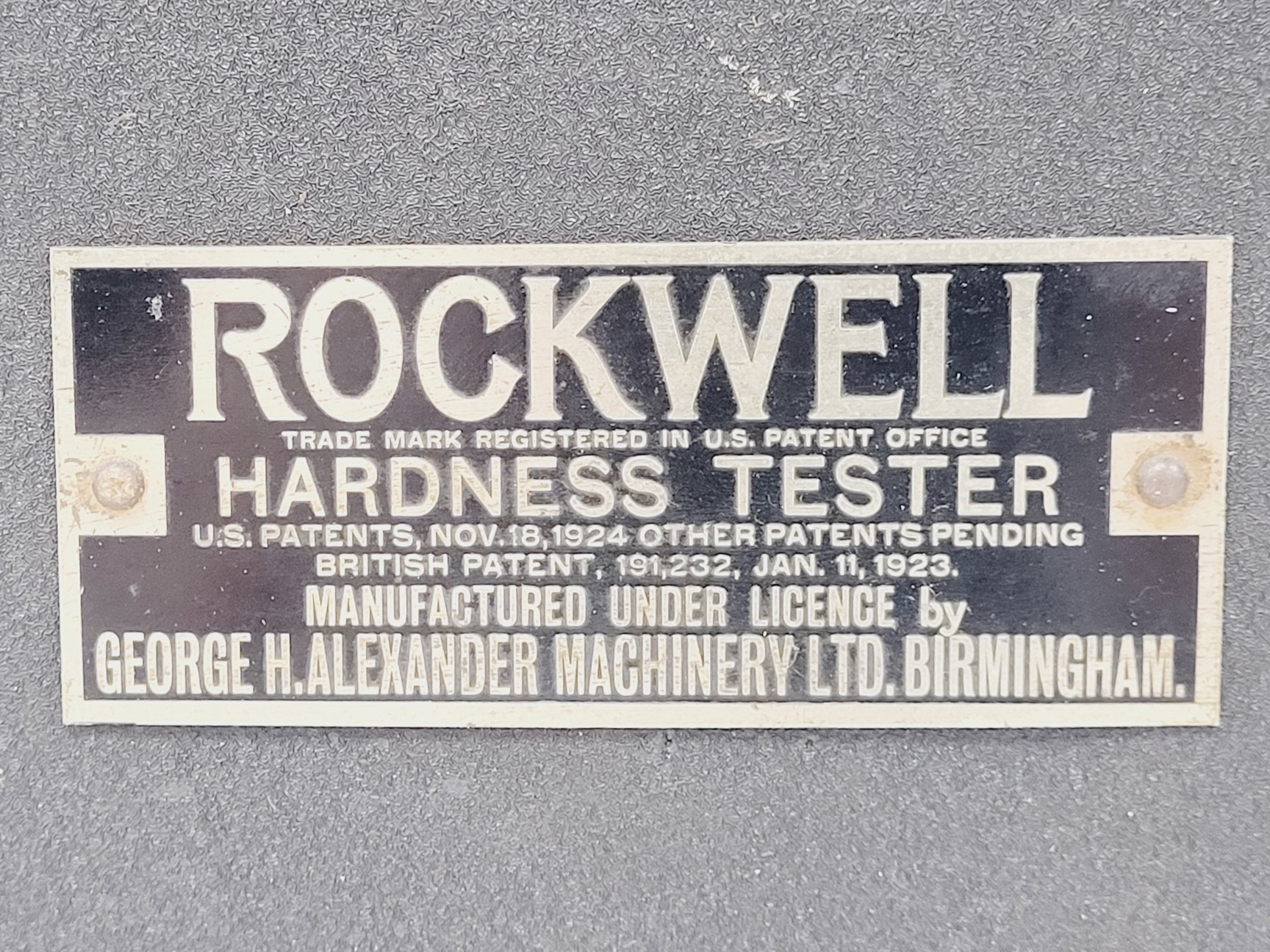 Image of Rockwell Hardness Tester 3 JR PG
