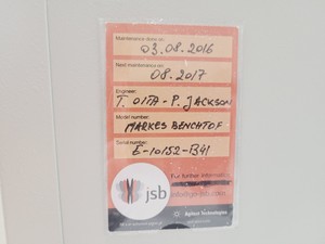 Thumbnail image of ALMSCO International BenchTOF-dx Mass Spectrometer