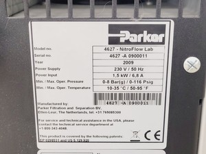 Thumbnail image of Parker 4627 NitroFlow Lab Nitrogen Generator