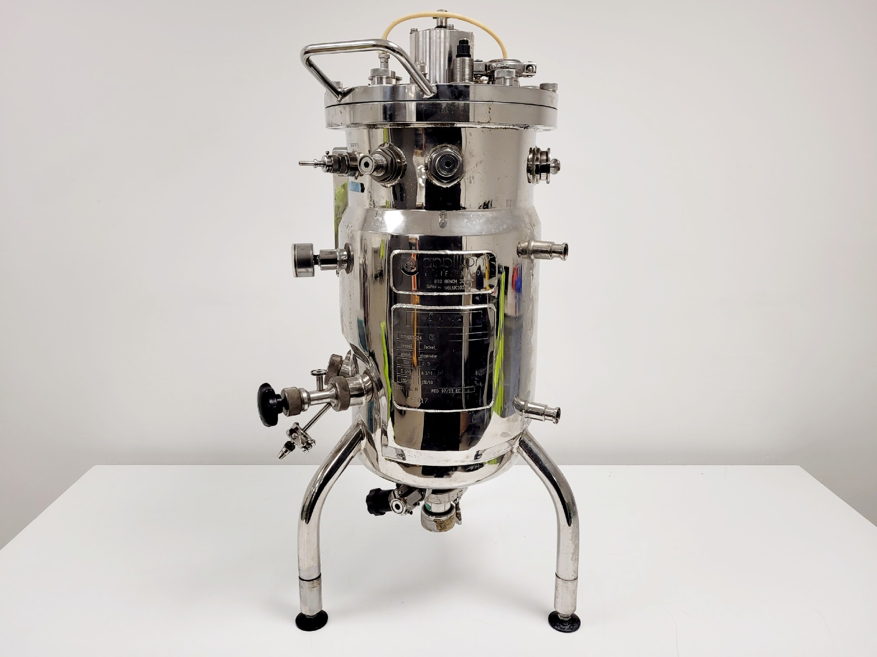 Image of Applikon Bioreactor System & GEA SD1-06-107 Continuous Flow Centrifuge