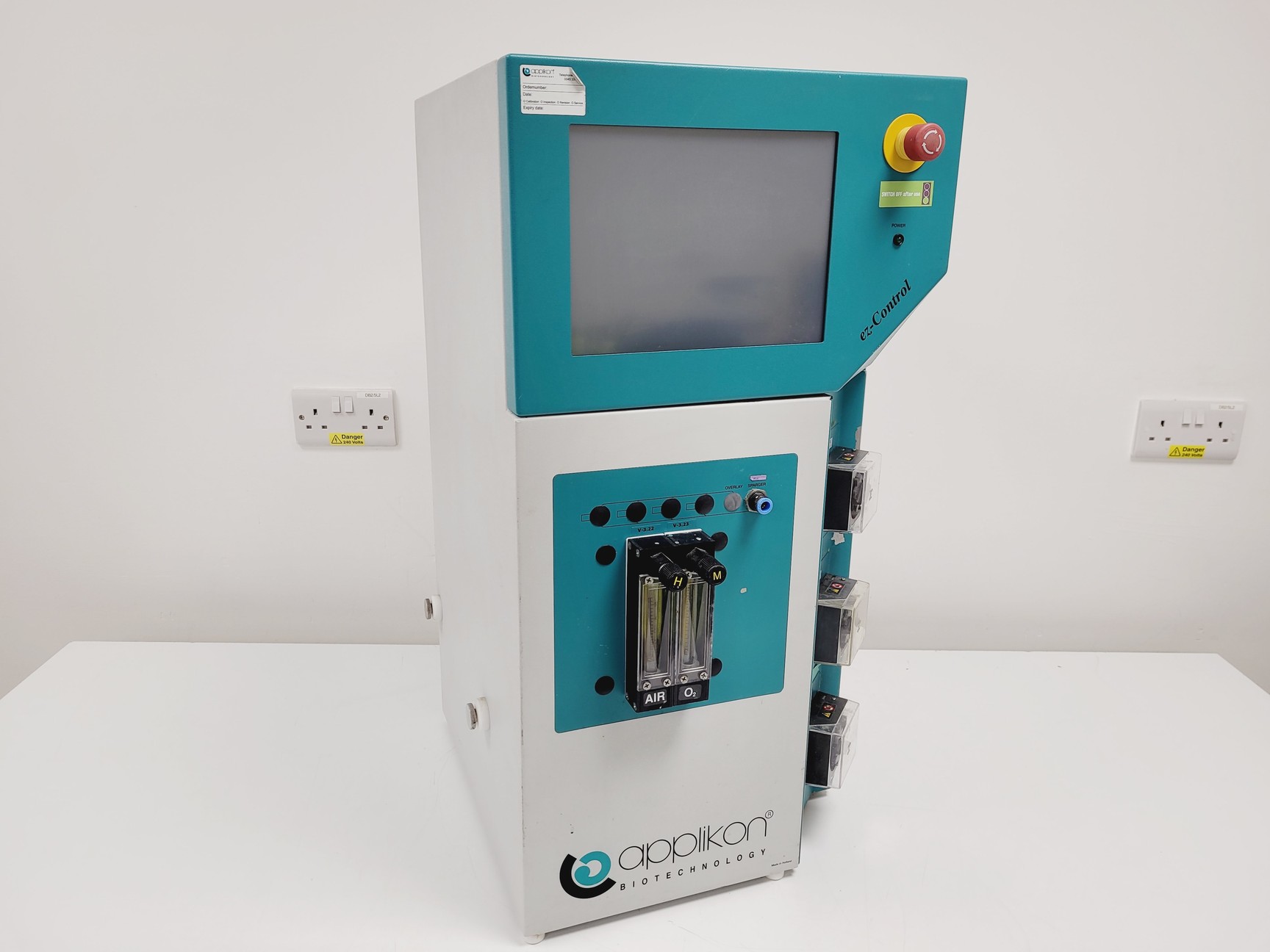 Image of Applikon Bioreactor System & GEA SD1-06-107 Continuous Flow Centrifuge