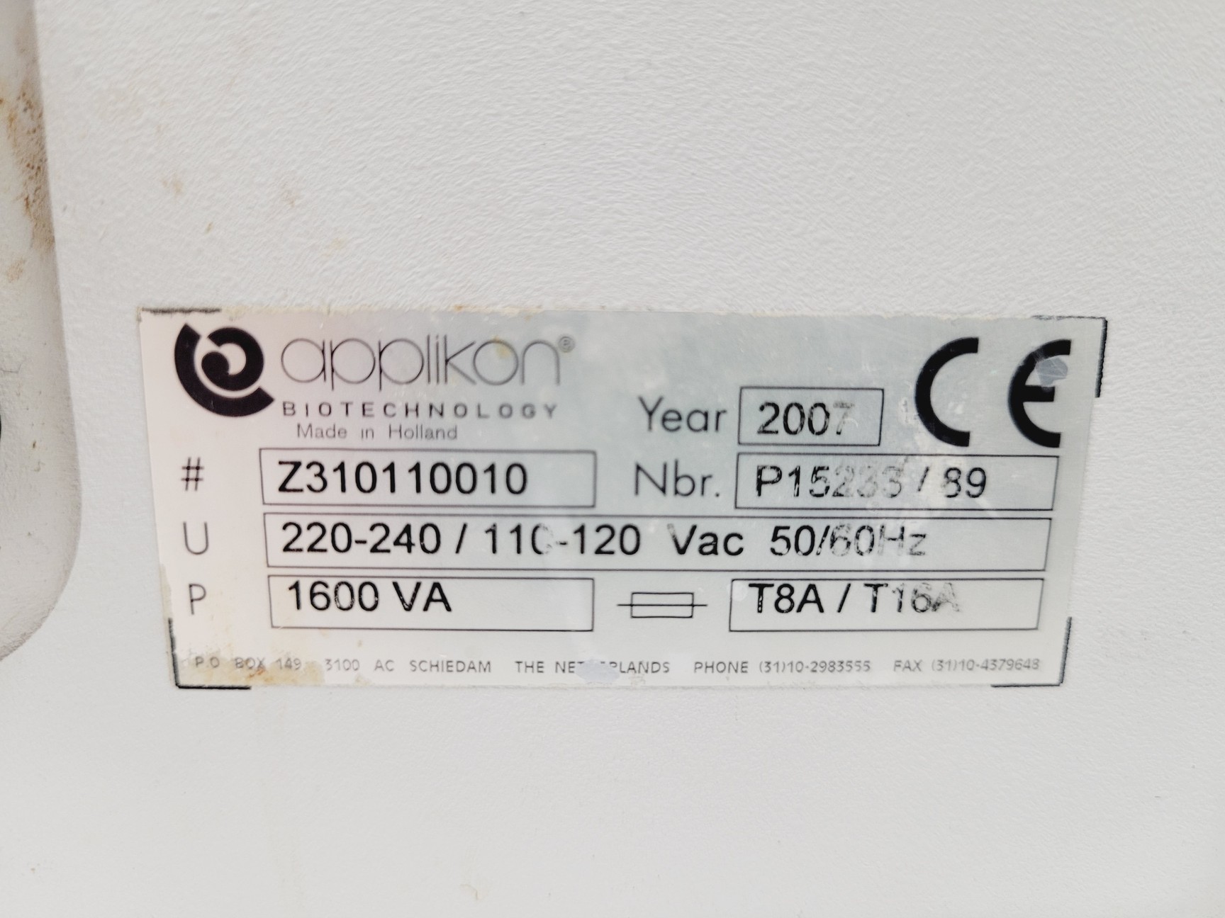 Image of Applikon Bioreactor System & GEA SD1-06-107 Continuous Flow Centrifuge