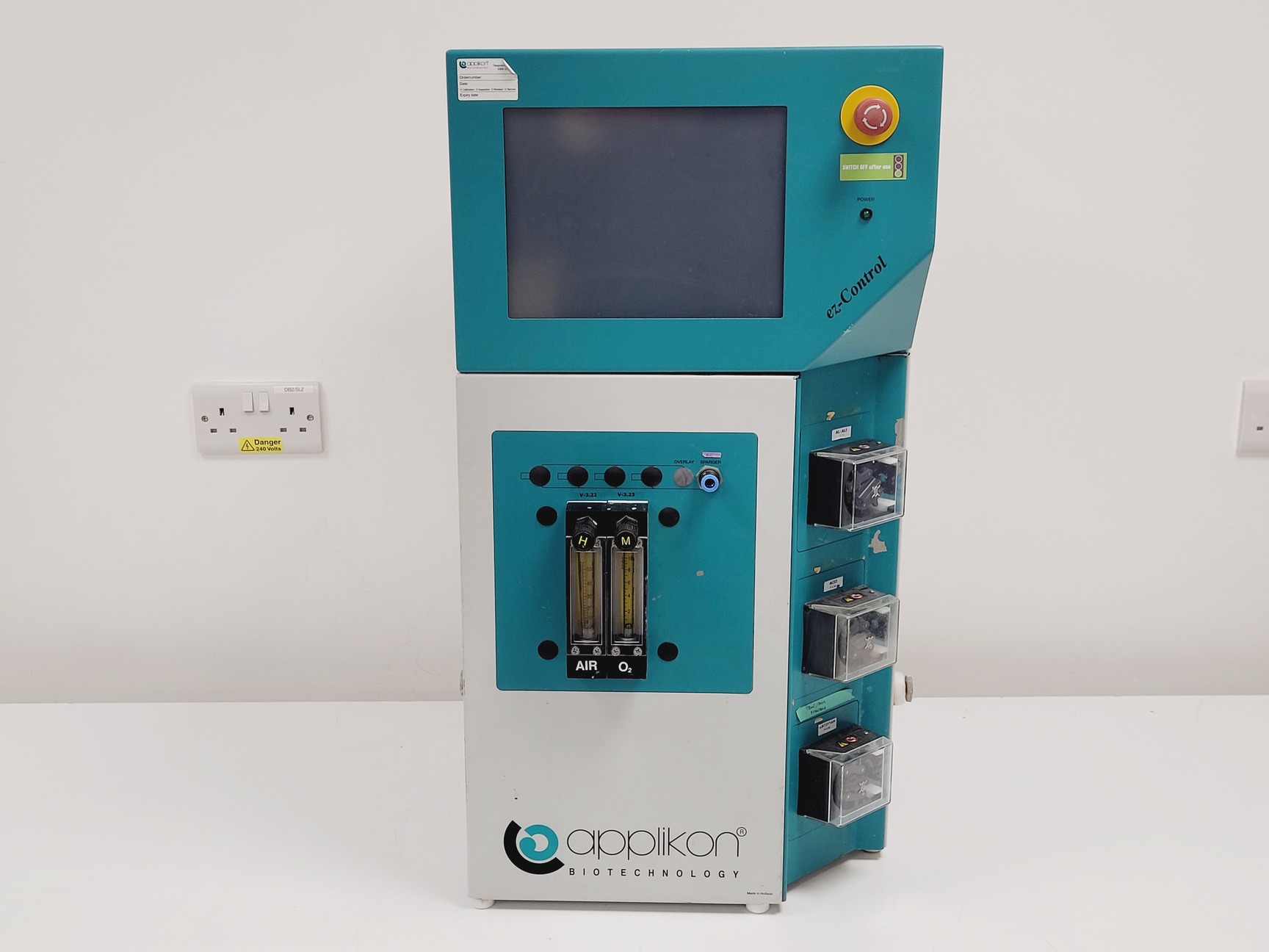 Image of Applikon Bioreactor System & GEA SD1-06-107 Continuous Flow Centrifuge