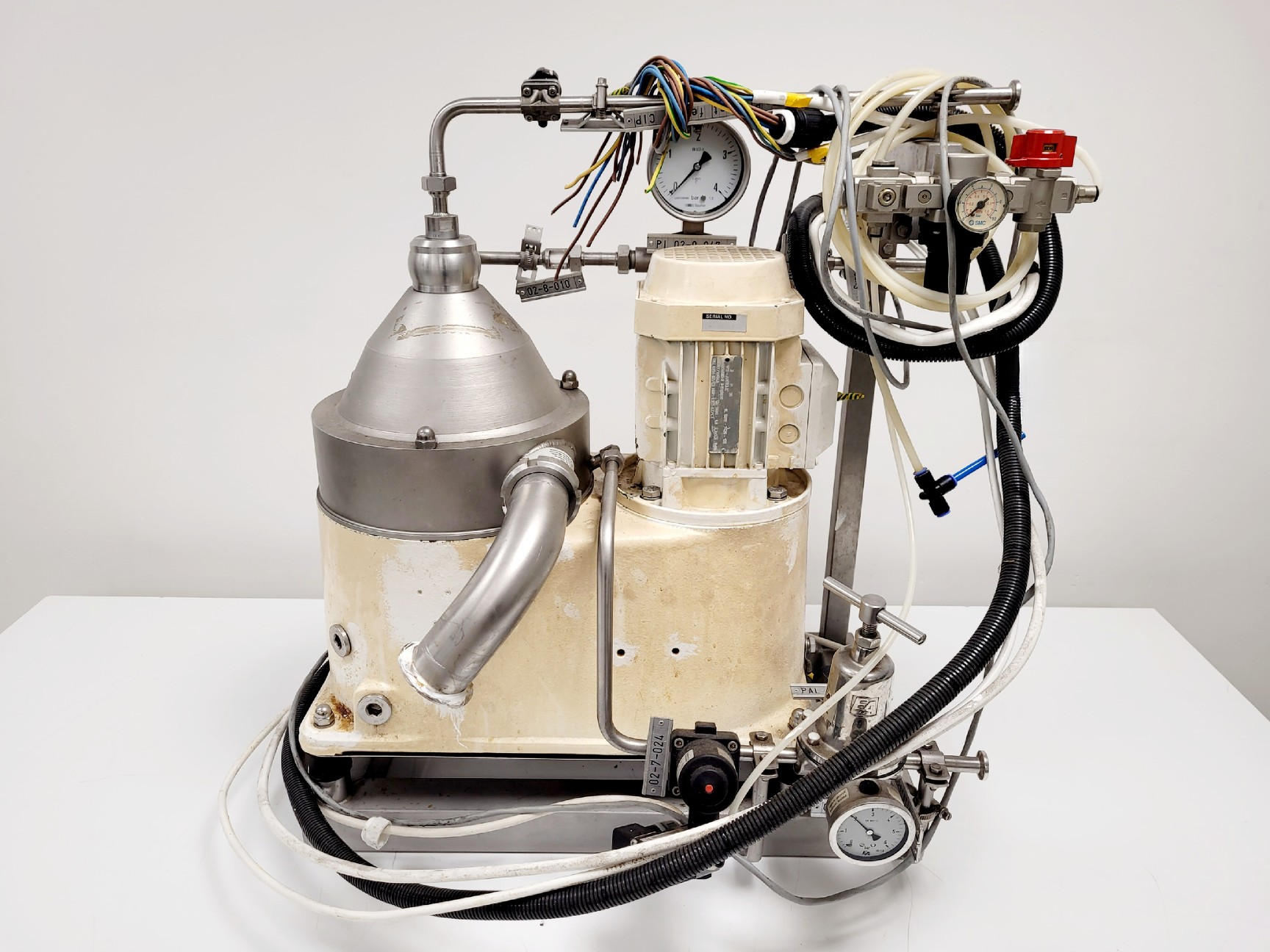 Image of Applikon Bioreactor System & GEA SD1-06-107 Continuous Flow Centrifuge