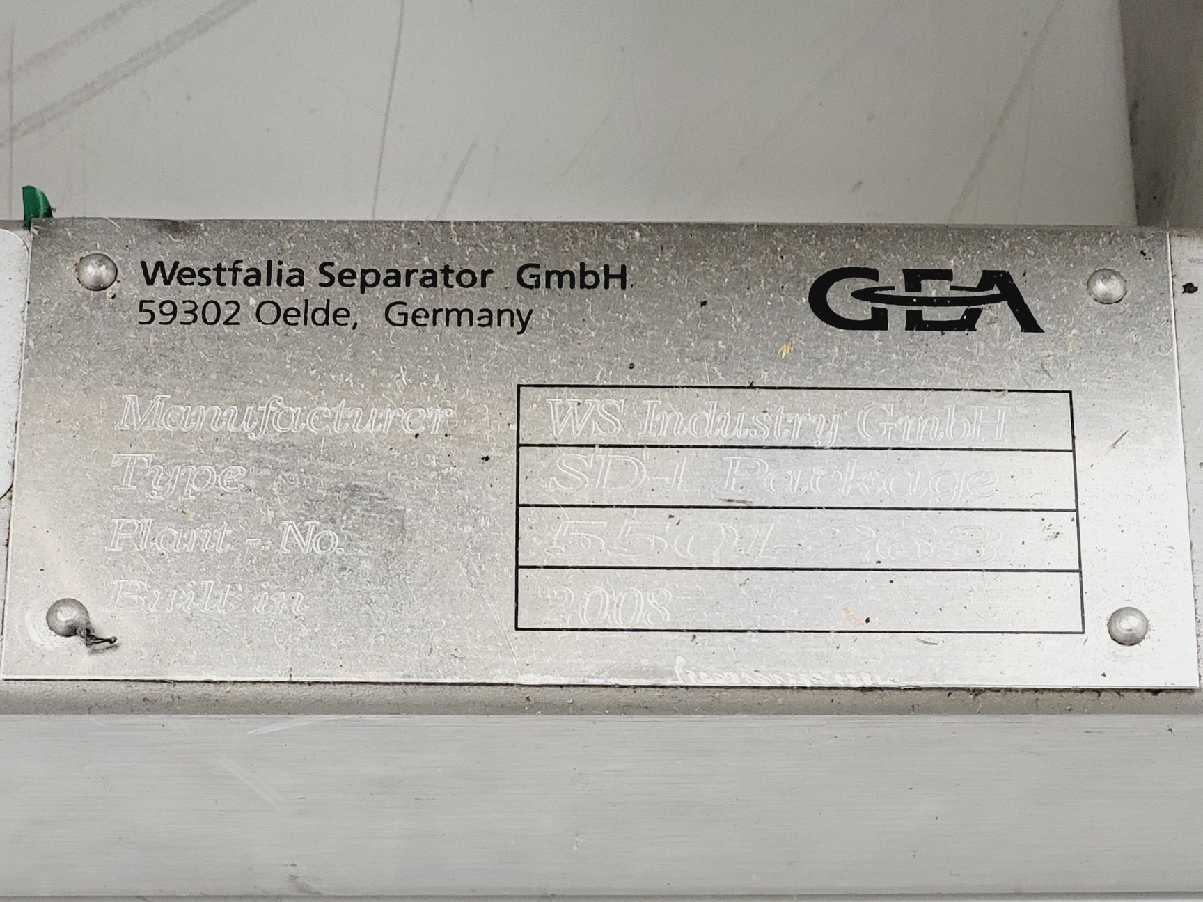 Image of Applikon Bioreactor System & GEA SD1-06-107 Continuous Flow Centrifuge