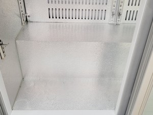 Thumbnail image of LEC Silver Double Sliding Door Bottle Cooler 225L BC9027G LED