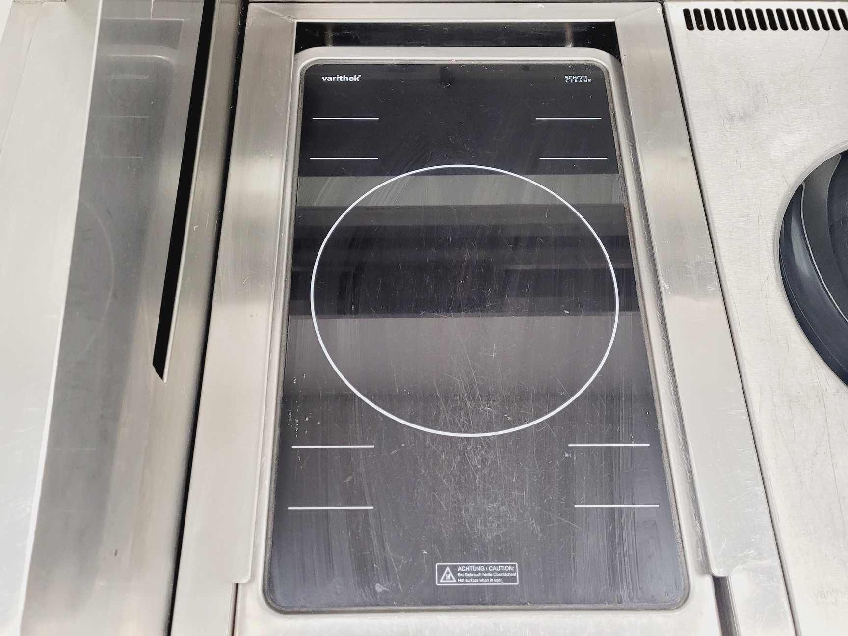 Varithek Rieber Rieber Varithek ACS 1100d3 Mobile Cooking Module w/ Induction Hob 3500 Wok