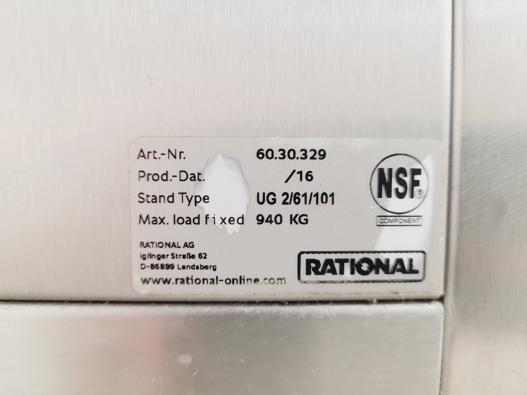 Image of Rational SCC WE 101G Combi Oven w/ Stand