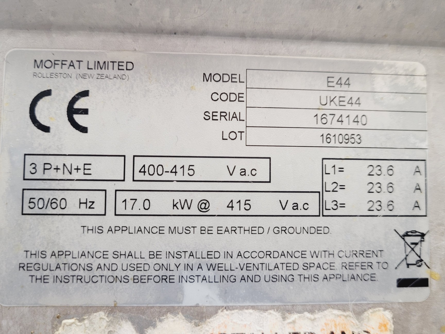 Image of Moffat E44 Twin Pan Electric Fryer