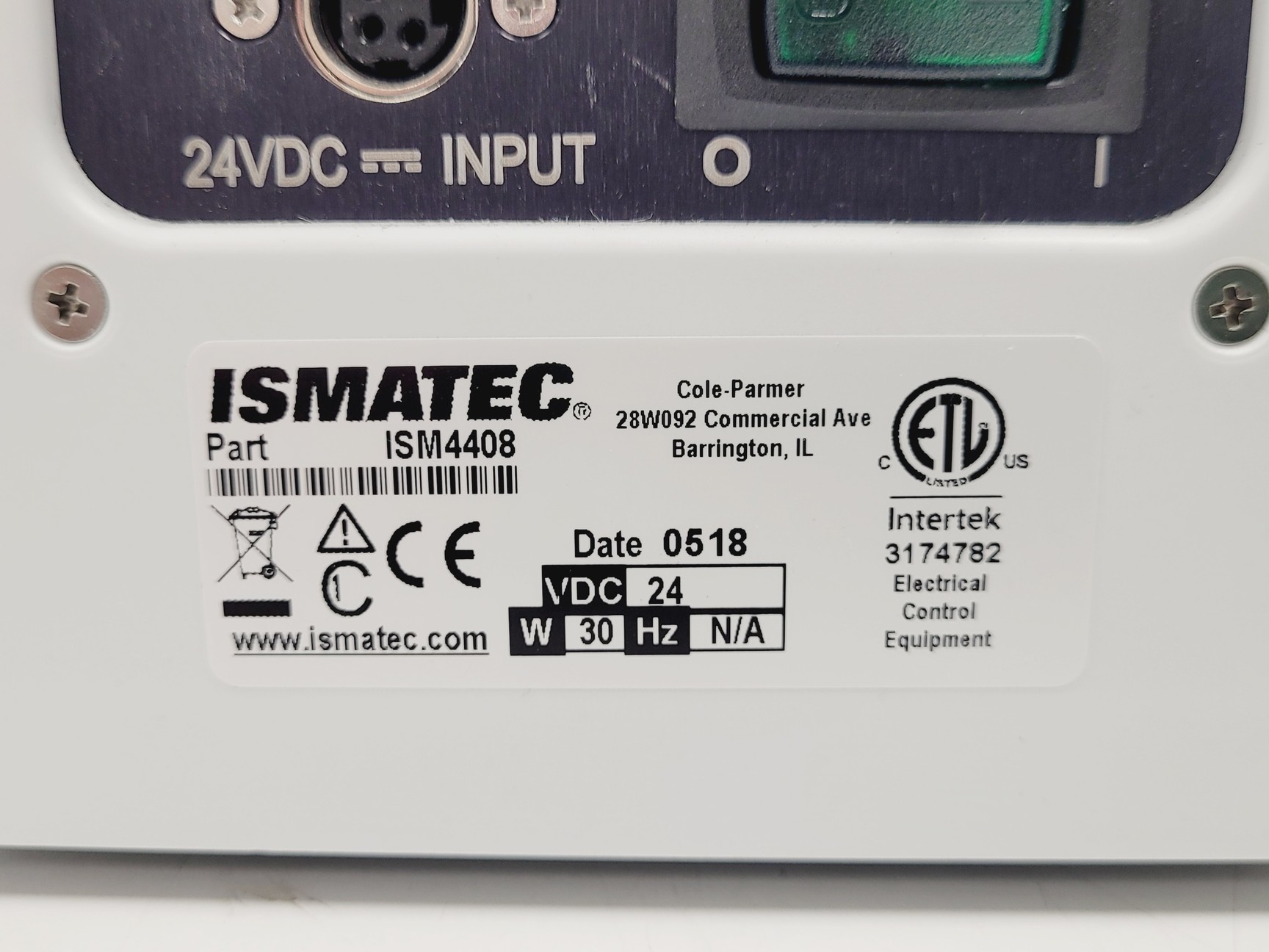 Image of Ismatec Reglo ICC ISM4408 4 Channel Peristaltic Pump