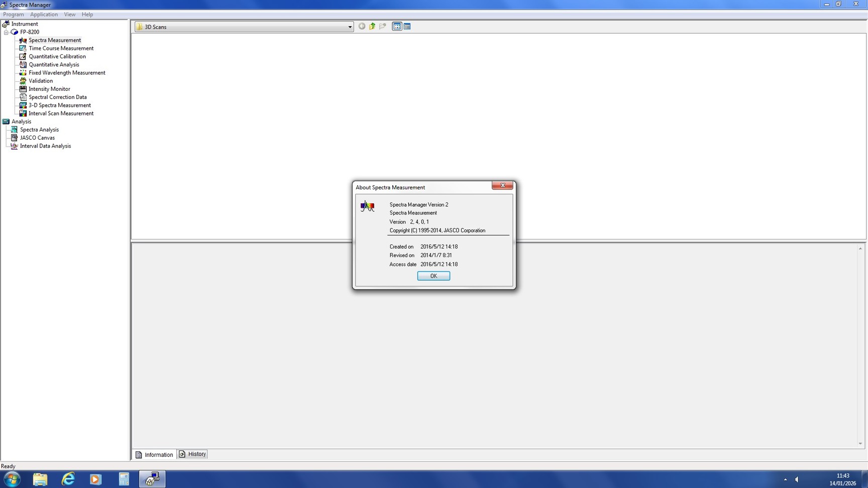 Image of Jasco FP-8200 Spectrofluorometer & PC System