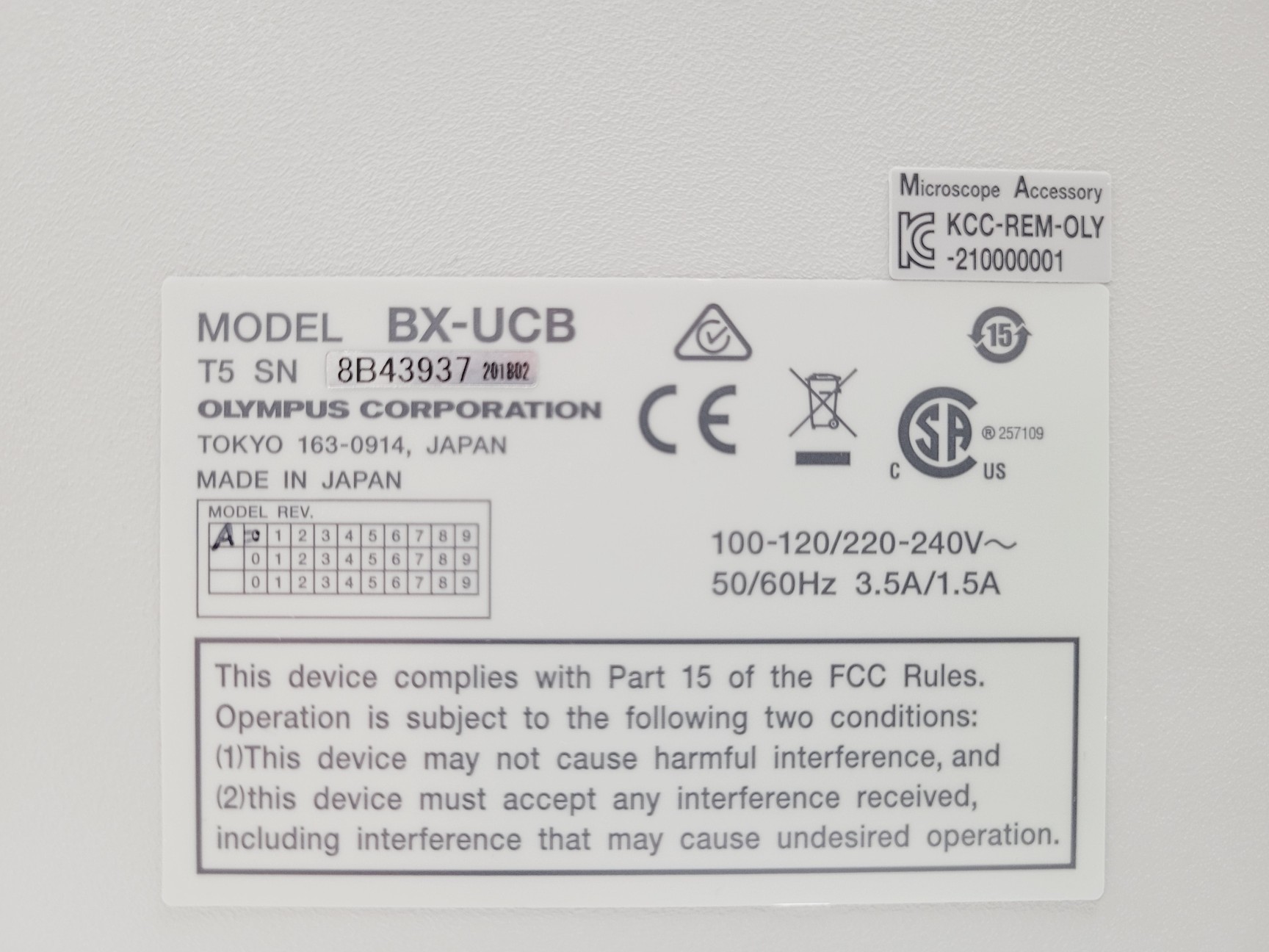 Image of Olympus VS120-L100-W Virtual Slide Scanner Optical Microscope System