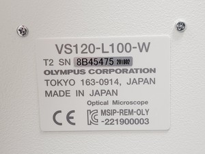 Thumbnail image of Olympus VS120-L100-W Virtual Slide Scanner Optical Microscope System