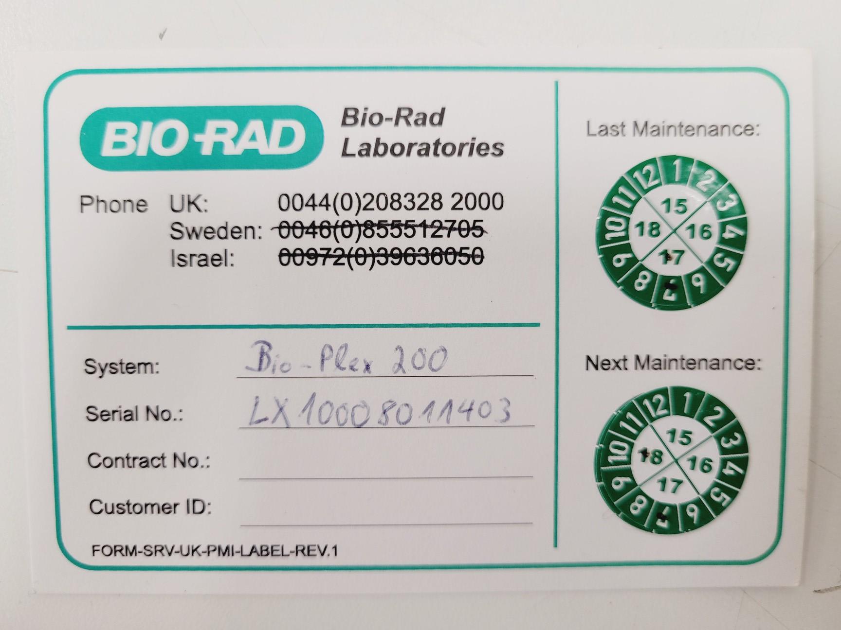 Image of Bio-Rad Bio-Plex 200 Luminex System