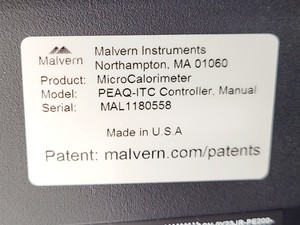 Thumbnail image of Malvern MicroCal PEAQ-ITC Calorimeter & Computer