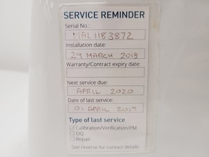 Thumbnail image of Malvern MicroCal PEAQ-ITC Calorimeter & Computer