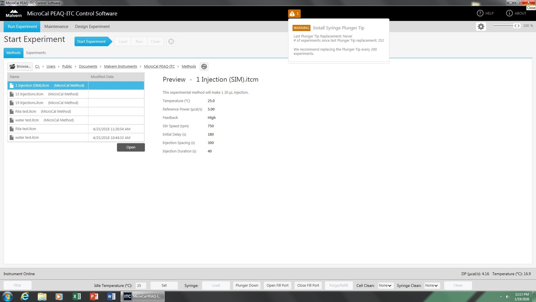 Image of Malvern MicroCal PEAQ-ITC Calorimeter & Computer