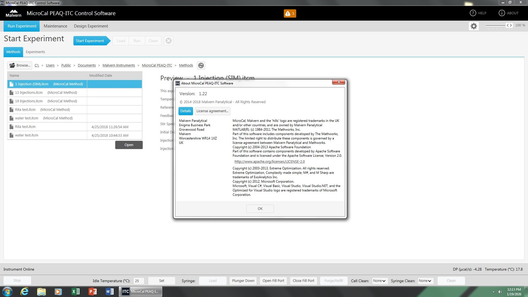 Image of Malvern MicroCal PEAQ-ITC Calorimeter & Computer