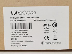 Thumbnail image of Fisher Scientific Digital FS Drybath Stdrd 4blck M5BF60026025 
