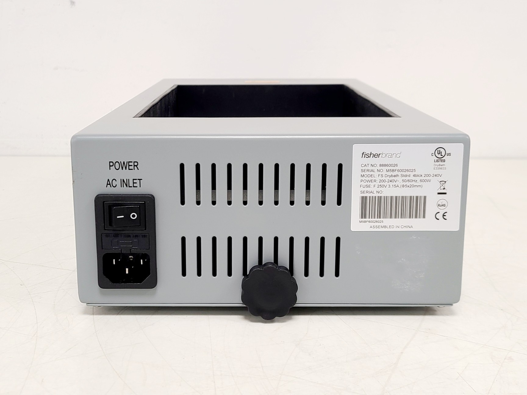 Image of Fisher Scientific Digital FS Drybath Stdrd 4blck M5BF60026025 