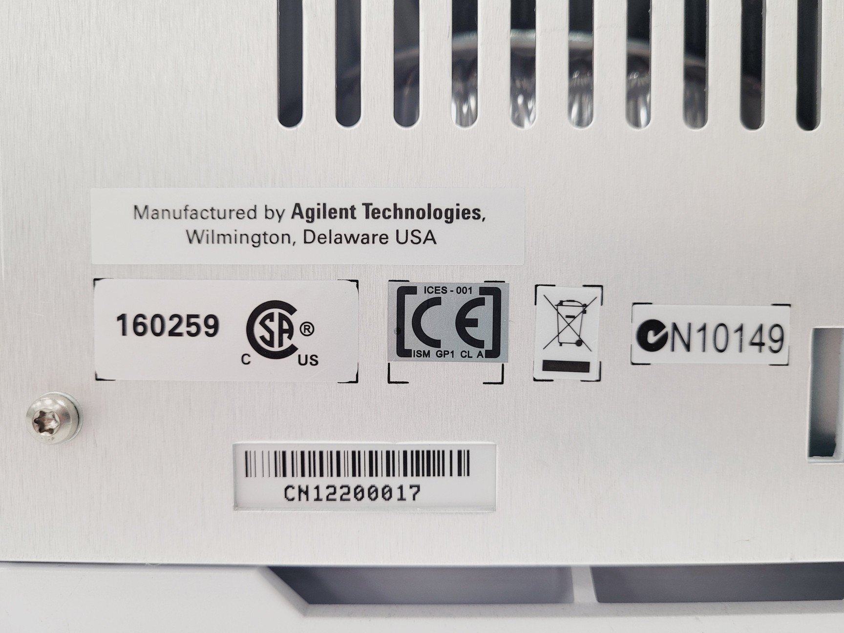 Image of Agilent Technologies Headspace Sampler 7697A