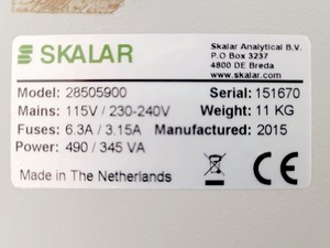 Thumbnail image of Skalar San++ Continuous Flow Analyser 5000 System