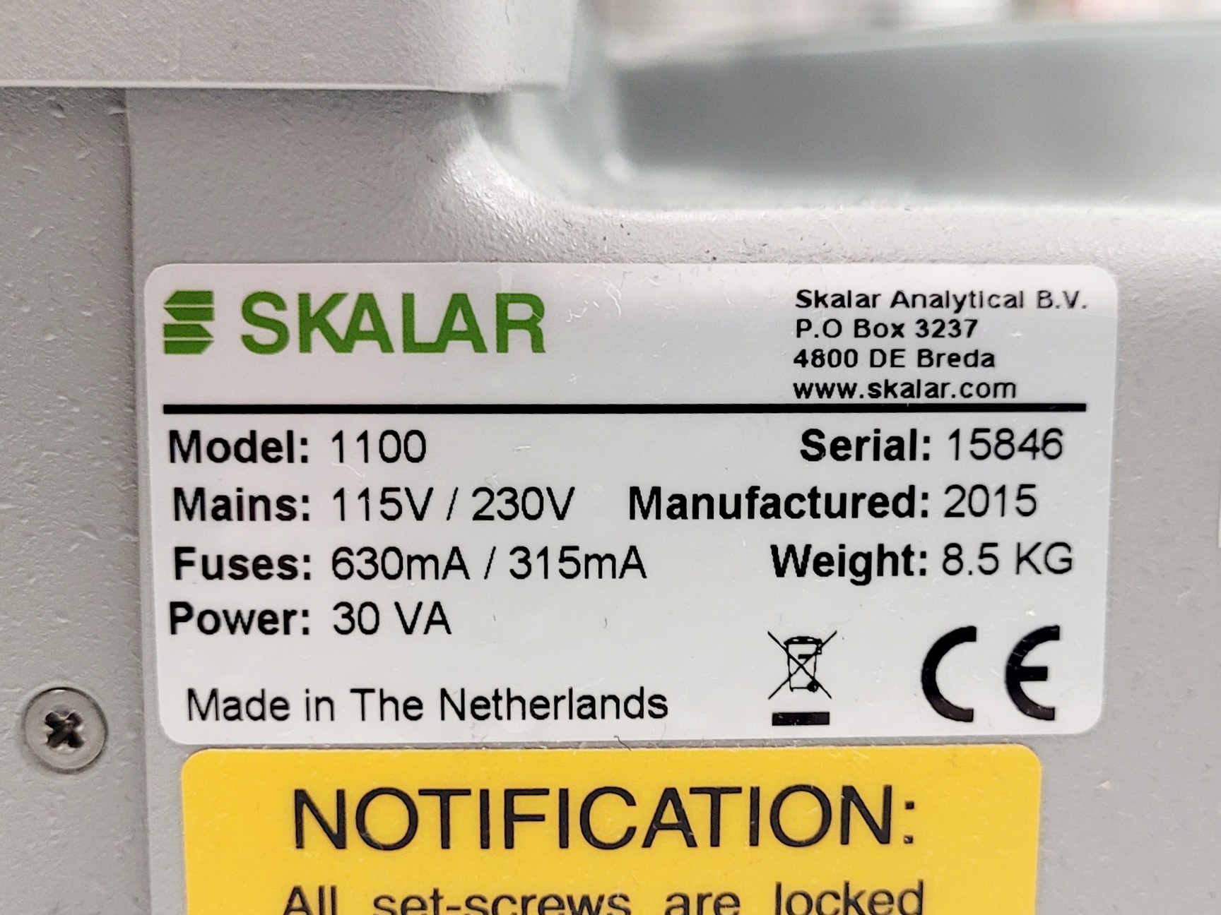 Image of Skalar San++ Continuous Flow Analyser 5000 System