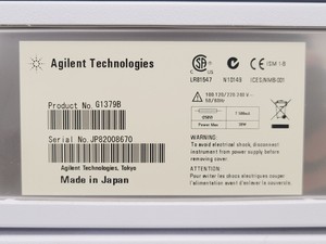 Thumbnail image of Agilent 1200 Series System: G1379B, G1376A, G2226A, G4240A, G1377A and G4208A