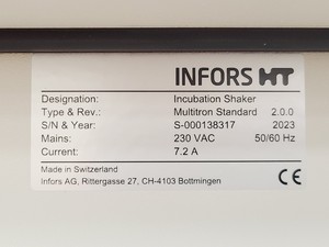 Thumbnail image of Infors HT Triple Stack Multitron Standard Shaking Incubator