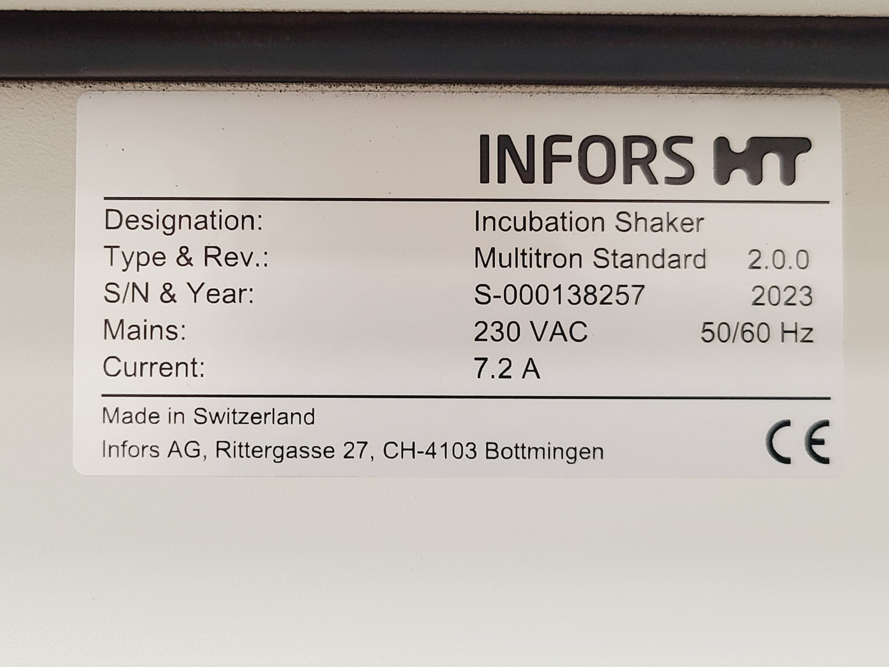 Image of  Triple Stack Infors HT Multitron Standard Shaking Incubator SS Tray
