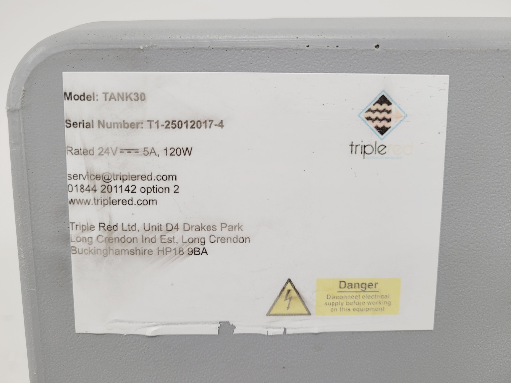 Image of Triple Red Geno 20 RO/DI Water System w/ Tripe Red TANK30 Water Tank 