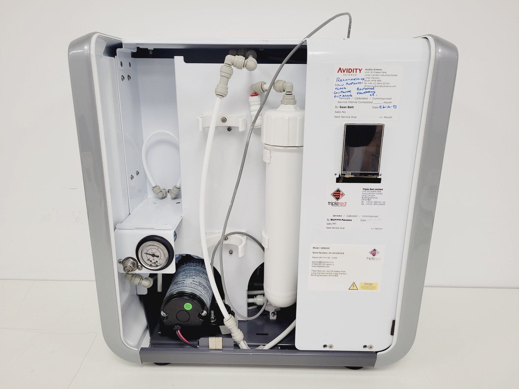 Image of Triple Red Geno 20 RO/DI Water System w/ Tripe Red TANK30 Water Tank 