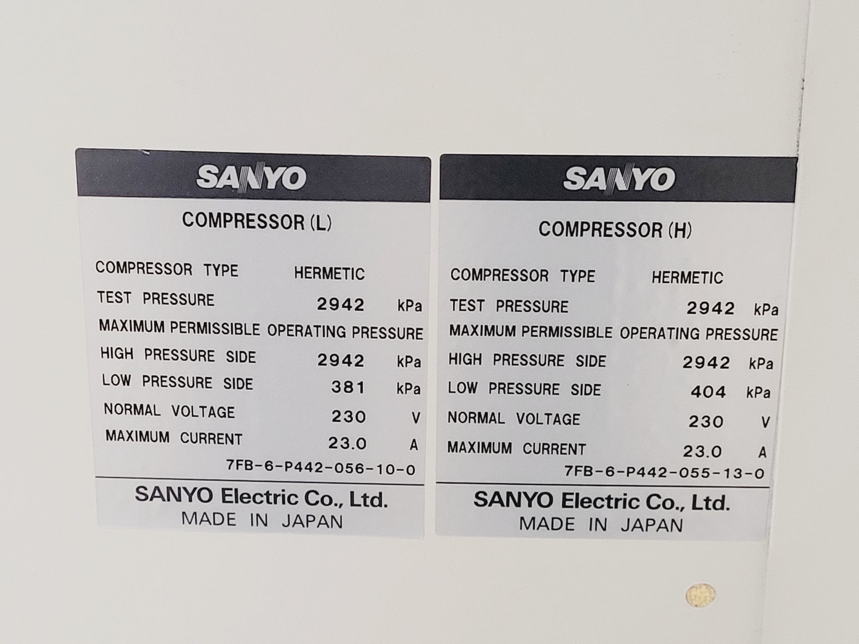 Image of Sanyo VIP Series MDF-U74V ULT -86 Ultra Low Temperature Freezer 2-Pin Lab