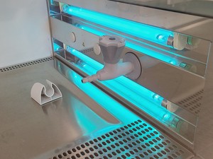 Thumbnail image of Kendro HERA Safe HS 12 Recirculating Class II Biological Safety Cabinet w/ Stand