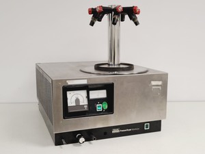 Thumbnail image of Edwards Modulyo EF4 with 8-port Column Manifold and Cylindrical Acrylic Bell Jar