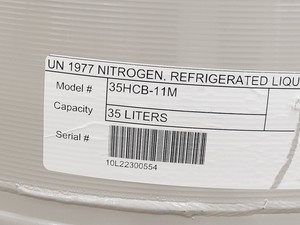Thumbnail image of ICBiomedial 35 HC Liquid Nitrogen Dewar 46x50x66 cm