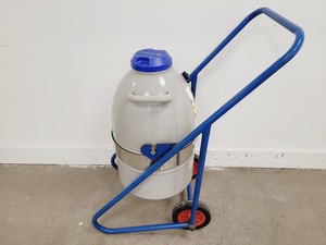 Thumbnail image of ICBiomedial 25 LD Liquid Nitrogen Dewar with Trolley 40x40x66 cm